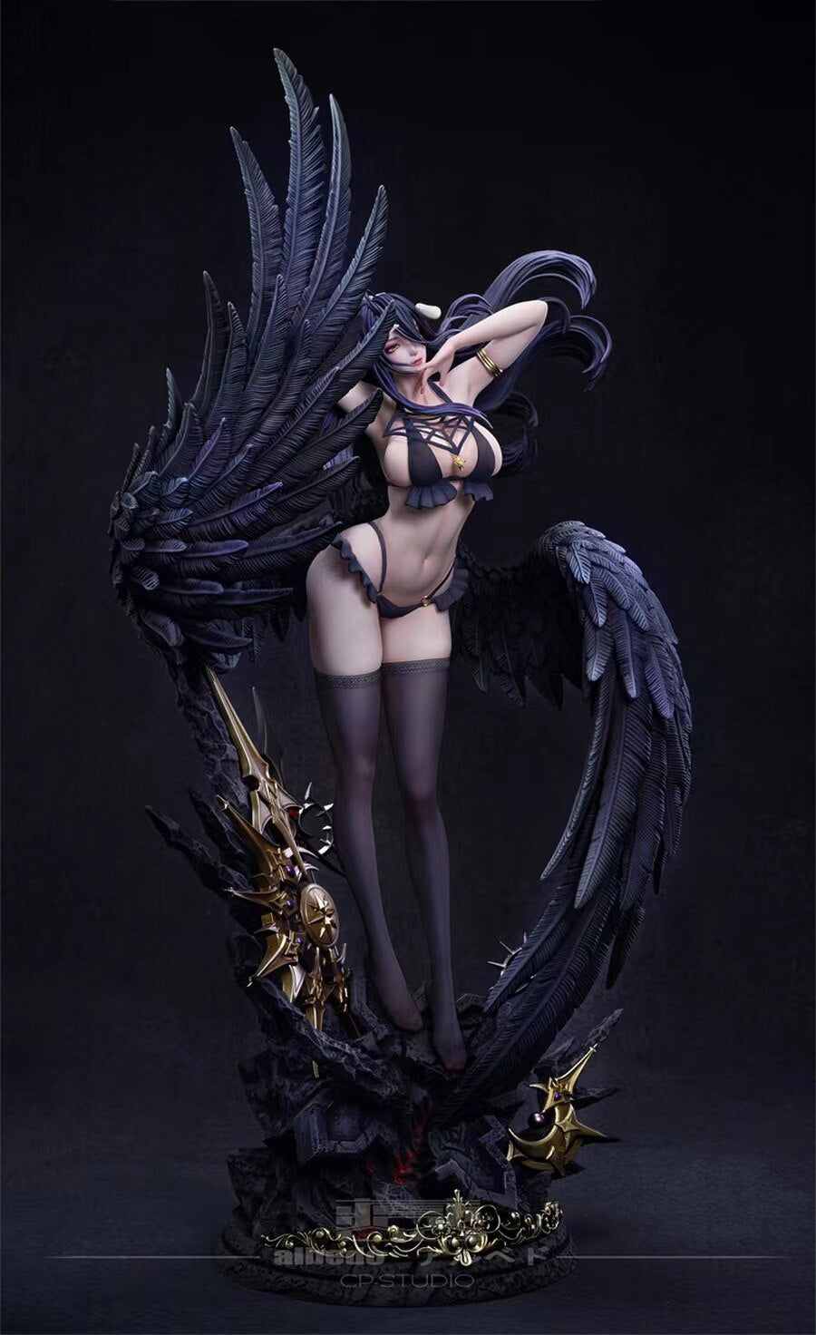 Albedo Anime Girl Figure Model Doll Toys