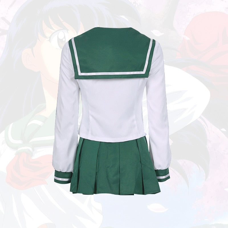 Anime Cosplay Costume InuYasha Kagome Higurashi