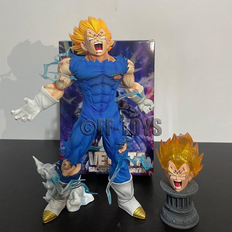 Anime Dragon Ball Z GK Vegeta Figure Self-destruct Toys